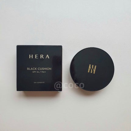 ブラック クッション/HERA/クッションファンデーションを使ったクチコミ(1枚目)