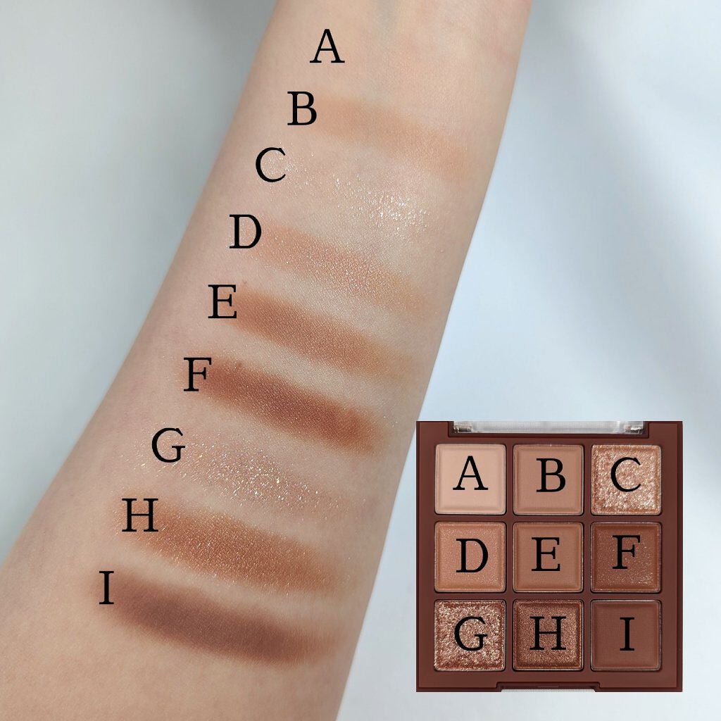 シャドウパレット/dasique/アイシャドウパレットを使ったクチコミ(2枚目)