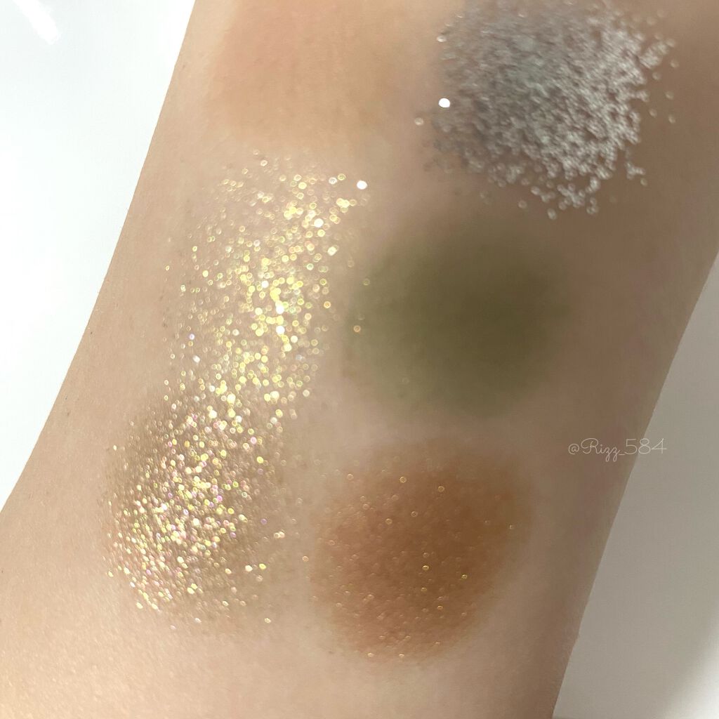 クイーン10色アイシャドウパレット/BLACK TIME/アイシャドウパレットを使ったクチコミ(4枚目)