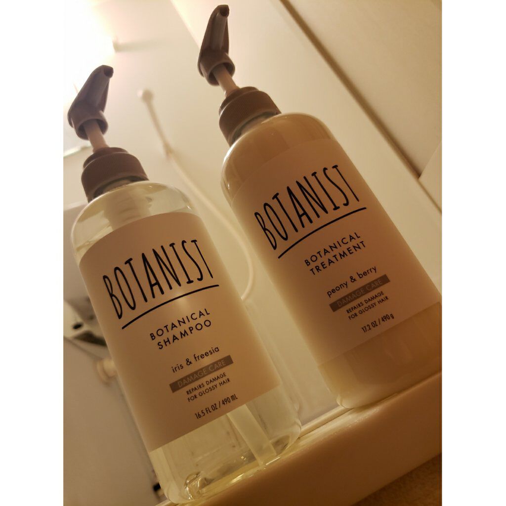 ボタニカルシャンプー/トリートメント(ダメージケア) /BOTANIST/シャンプー・コンディショナーを使ったクチコミ(1枚目)