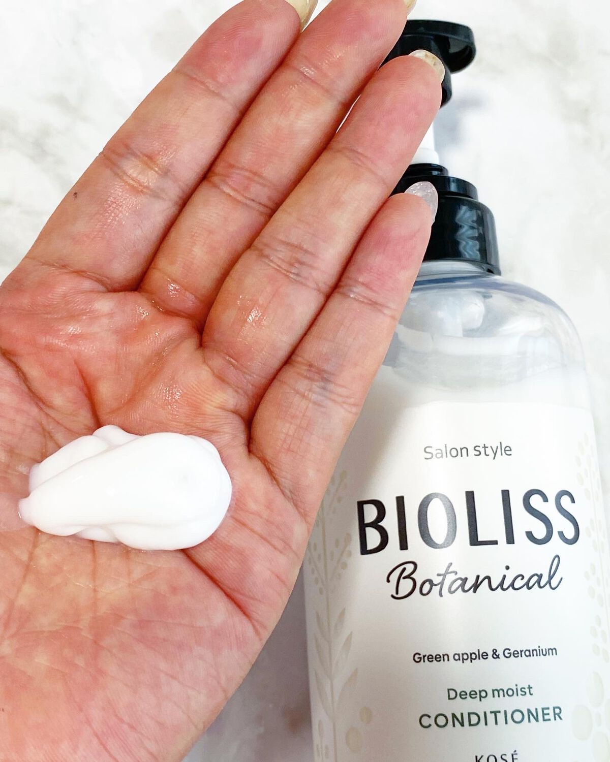 SSビオリス ボタニカル シャンプー/コンディショナー(ディープモイスト)/SSビオリス/市販シャンプーを使ったクチコミ(3枚目)