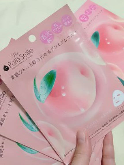 プレミアムセラムマスク ボックス イノセントスキン モモ/Pure Smile/シートマスク・パックを使ったクチコミ(1枚目)