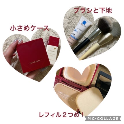 プロフィニッシュファンデーション/インテグレート/パウダーファンデーションを使ったクチコミ(4枚目)