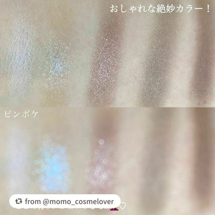 パノラマデザイン アイパレット/Visée/アイシャドウパレットを使ったクチコミ(4枚目)