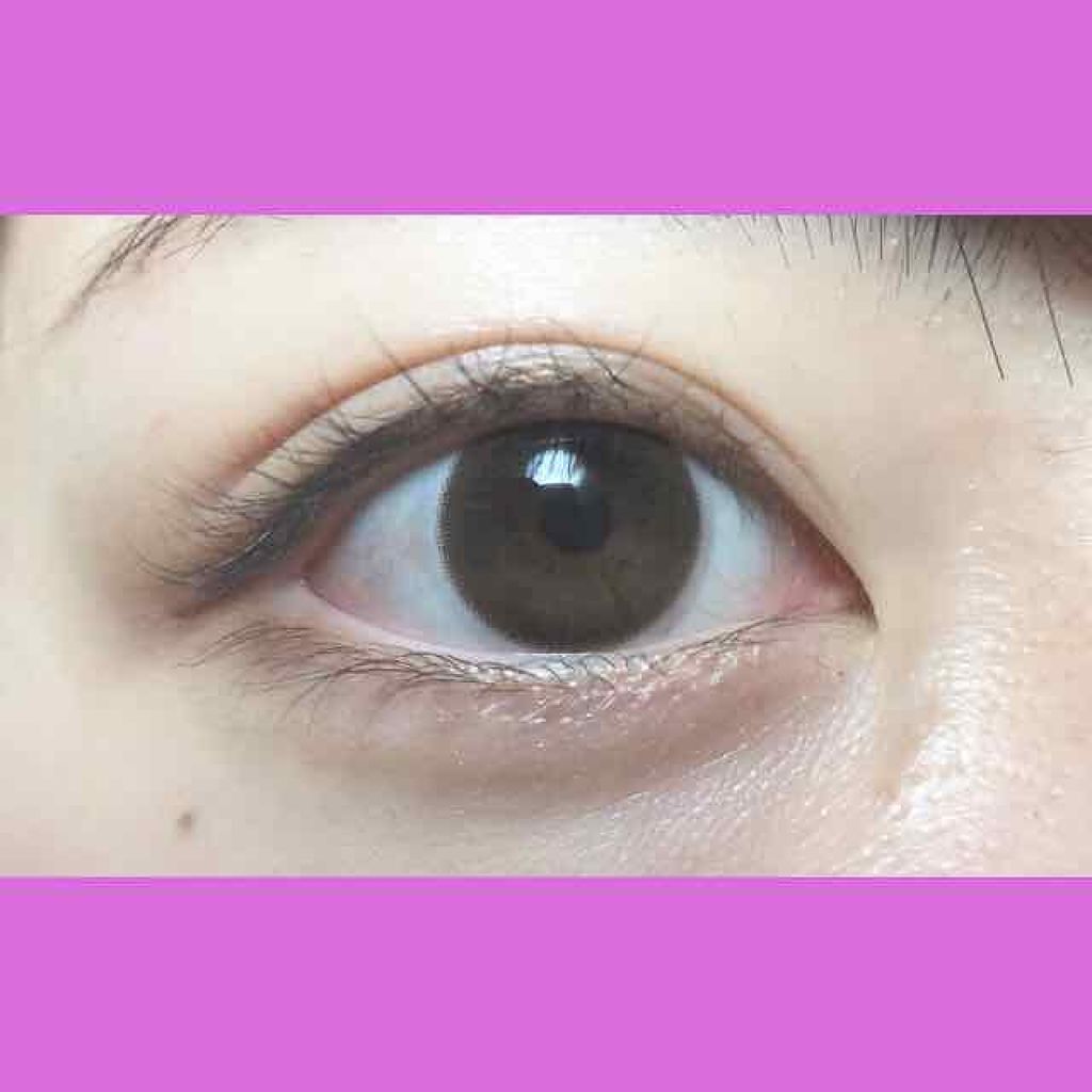 エルージュ 2weeks シックブラウン/éRouge/２週間（２WEEKS）カラコンを使ったクチコミ（2枚目）