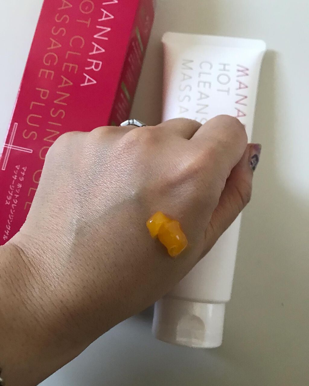 ホットクレンジングゲル マッサージプラス/マナラ/クレンジングジェルを使ったクチコミ（2枚目）