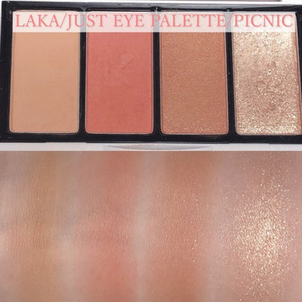 ジャストアイパレット/Laka/アイシャドウパレットを使ったクチコミ(5枚目)