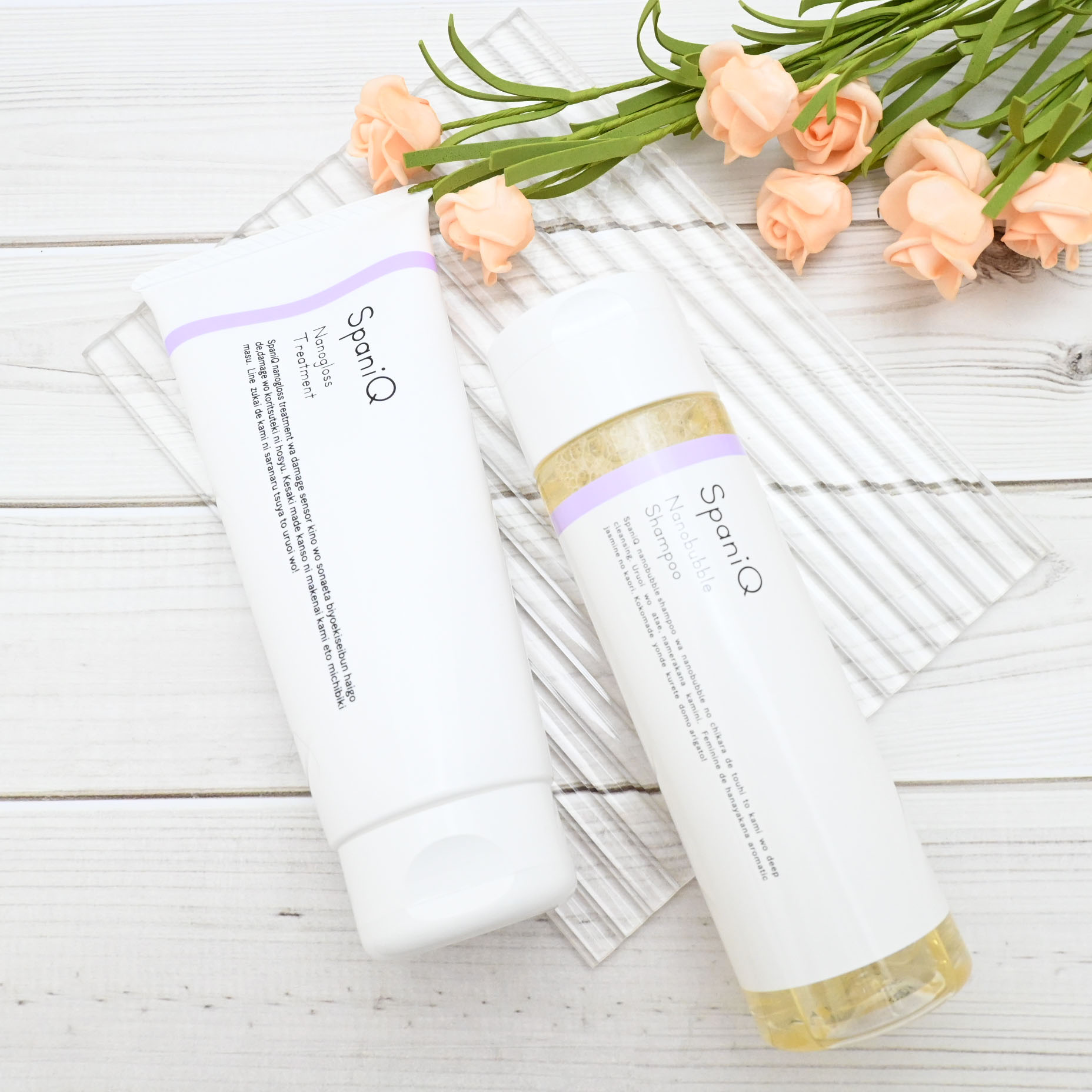 ナノグロストリートメント/SpaniQ/洗い流すヘアトリートメントを使ったクチコミ（3枚目）