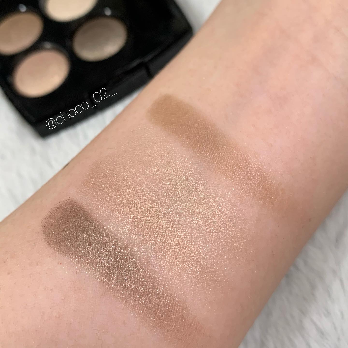 レ キャトル オンブル 214 ティセ マドモアゼル/CHANEL/アイシャドウパレットを使ったクチコミ（1枚目）