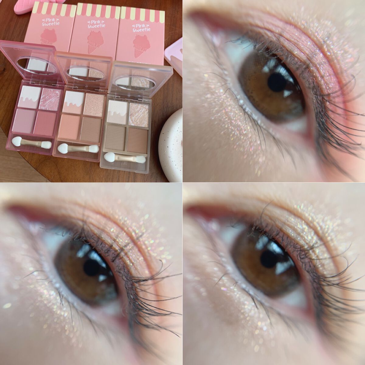 四色アイシャドウパレット/COLORKEY/アイシャドウパレットを使ったクチコミ(6枚目)