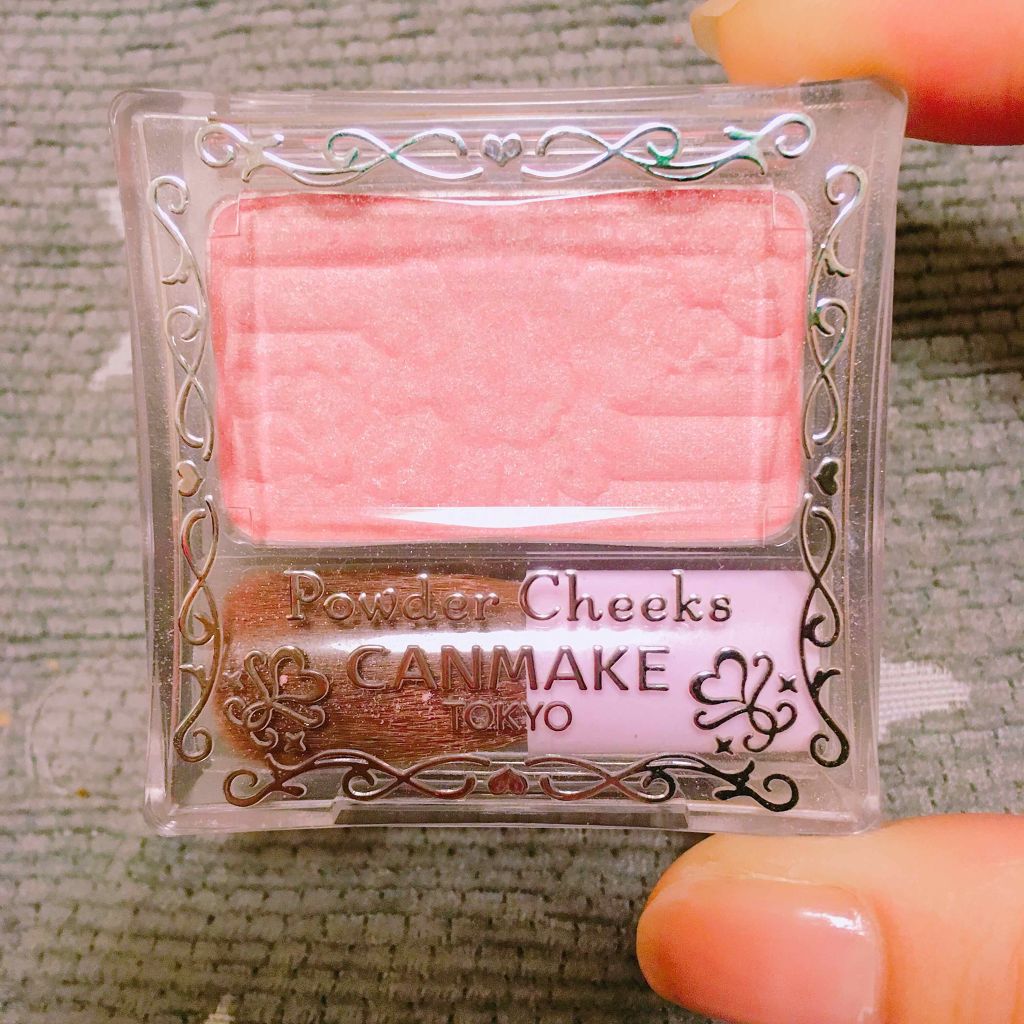 【旧品】パウダーチークス/キャンメイク/パウダーチークを使ったクチコミ(1枚目)