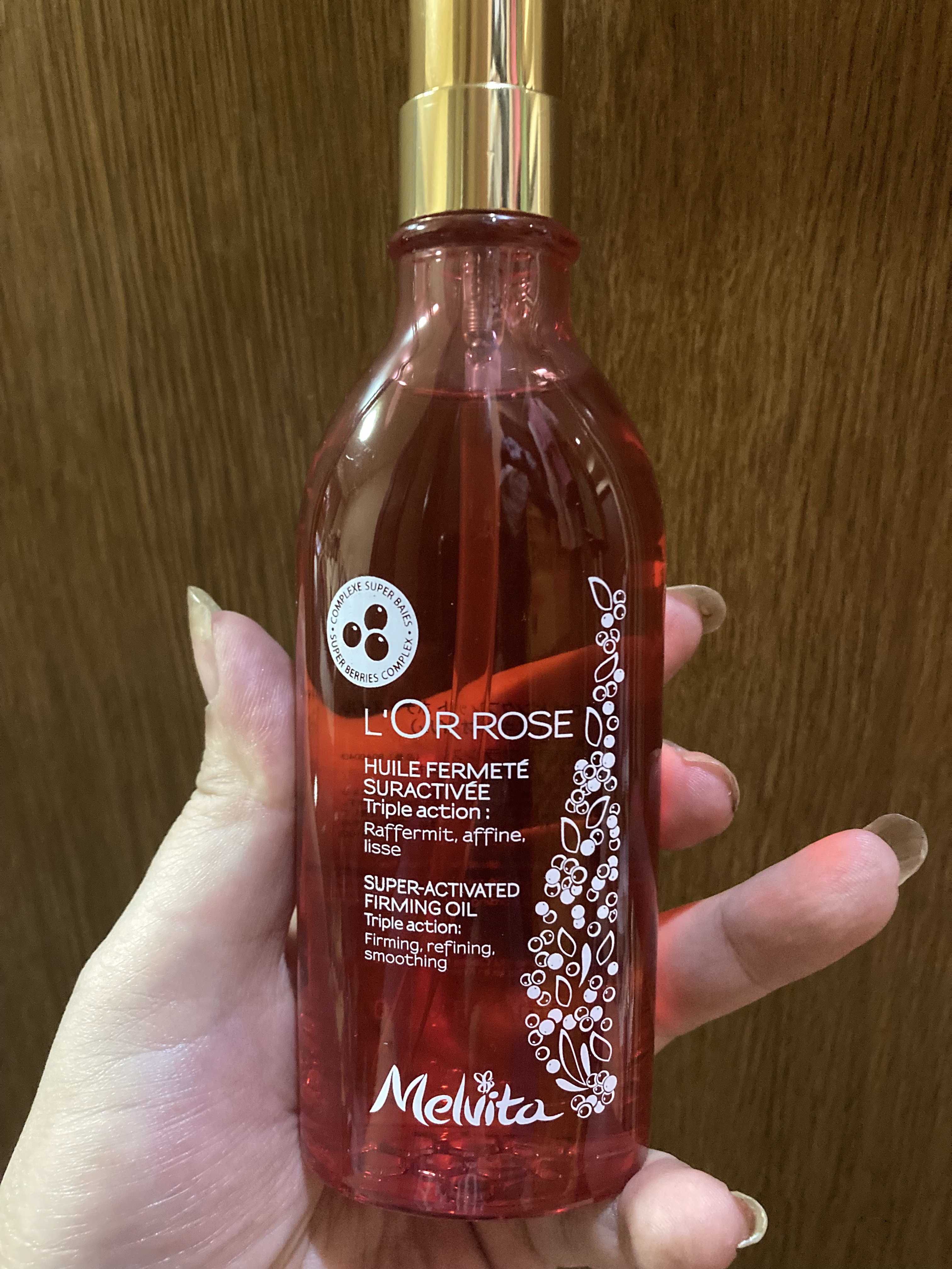 ロルロゼ ピンクフィット ボディオイル/Melvita/ボディオイルを使ったクチコミ（1枚目）