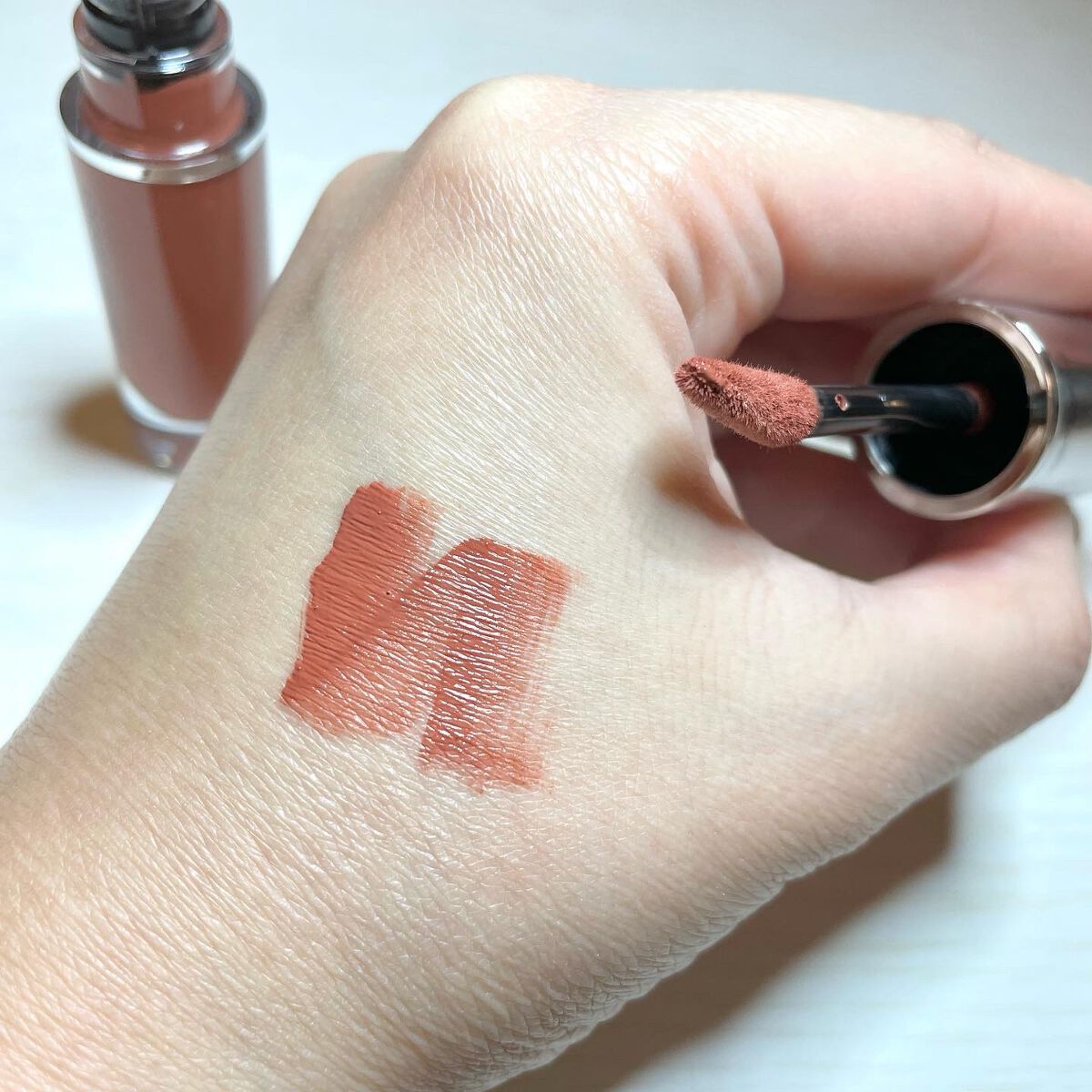 M·A·C ロックド キス インク リップカラー/M・A・C/口紅を使ったクチコミ（2枚目）