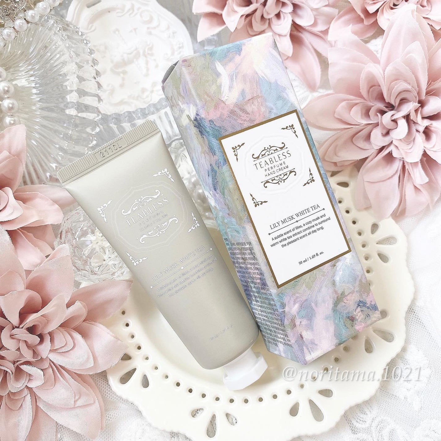 パフュームボディローション リリィムスクホワイトティー/TEABLESS/ボディローションを使ったクチコミ(7枚目)