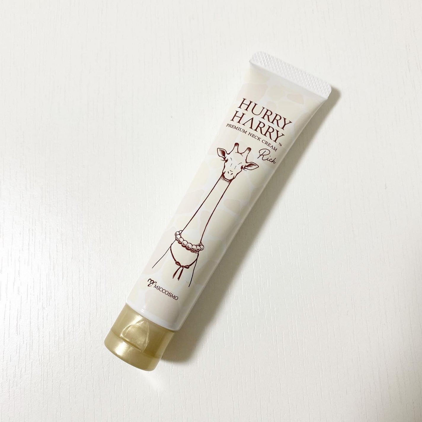 ハリーハリー 薬用おとなの美くびクリーム リッチ(医薬部外品)/ハリーハリー/ネック・デコルテケアを使ったクチコミ(2枚目)