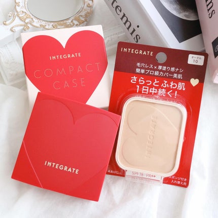 プロフィニッシュファンデーション オークル10/インテグレート/パウダーファンデーションを使ったクチコミ(2枚目)