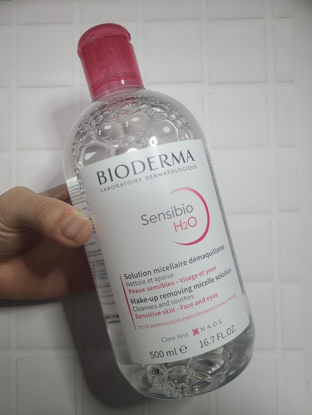 サンシビオ エイチツーオー D/ビオデルマ/クレンジングウォーターを使ったクチコミ(1枚目)