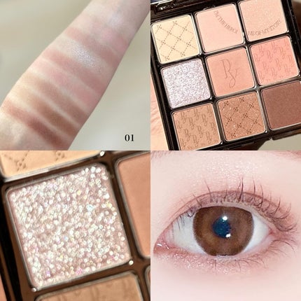 Heroine Mood Eye Palette/Peony/アイシャドウパレットを使ったクチコミ(4枚目)