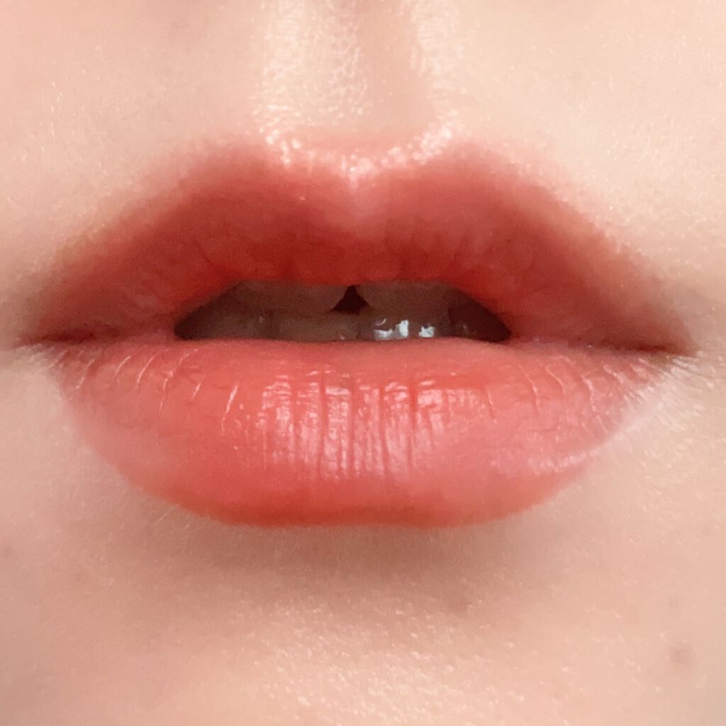 ウォータリーリップティント マット 05 アプリコットブラウン/ミゼルエディ/リップティントを使ったクチコミ（2枚目）