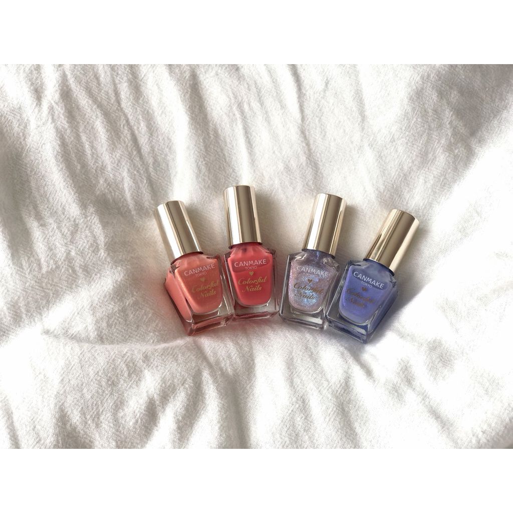カラフルネイルズ/キャンメイク/マニキュアを使ったクチコミ（1枚目）