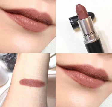 ブランド： MAC
アイテム： MAC リップスティック
カ  ラ  ー： ホワール

MACに行った時に、BAさんがつけていたリップがとてもおしゃれな色だったので、購入したリップ。

ホワール（ダーテ