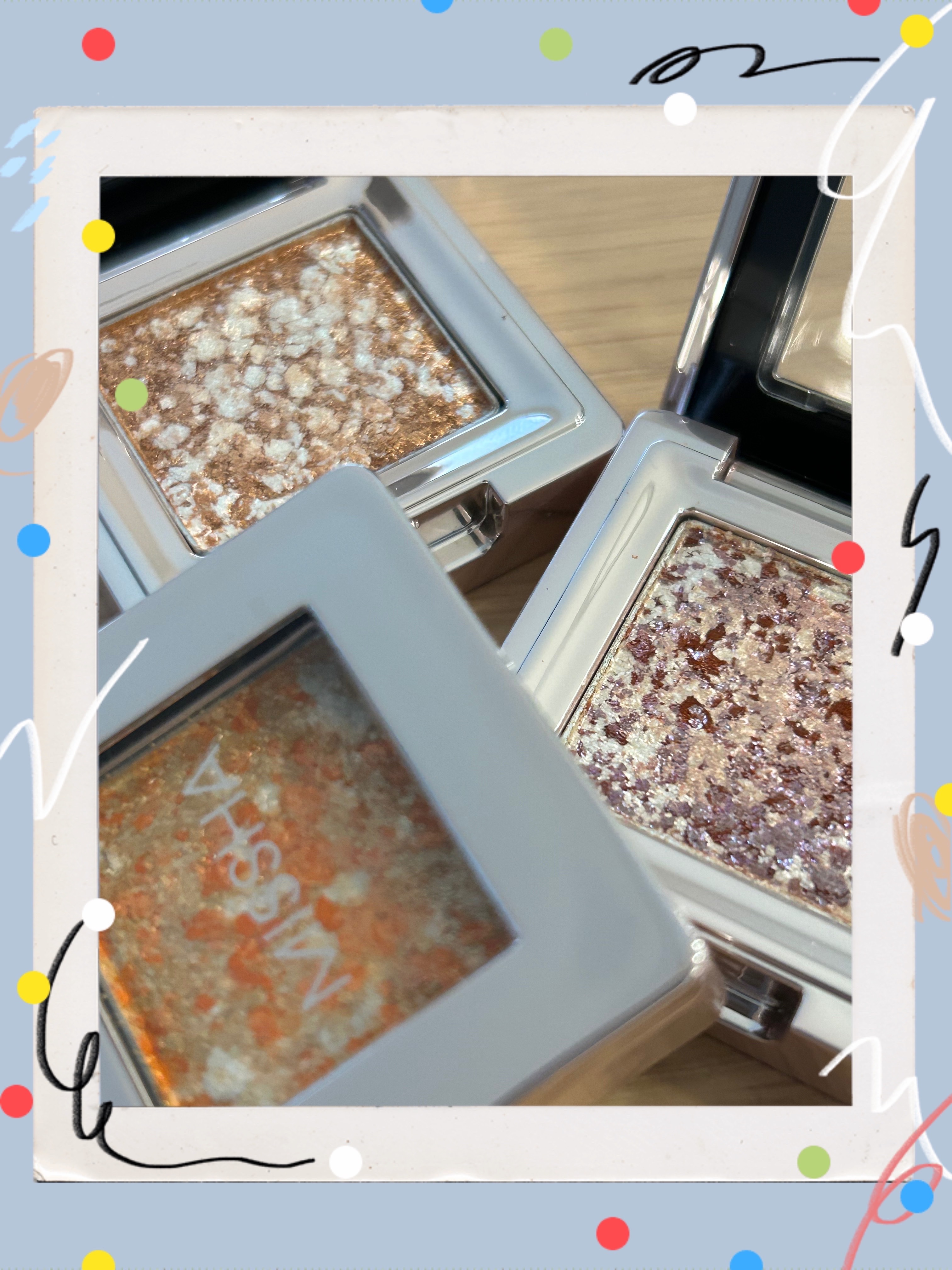 グリッタープリズム シャドウ/MISSHA/グリッターを使ったクチコミ（1枚目）