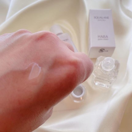 高品位「スクワラン」/HABA/フェイスオイルを使ったクチコミ(3枚目)