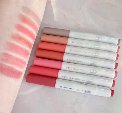 コットンメルティングリップ/ネイチャーリパブリック/口紅を使ったクチコミ(1枚目)