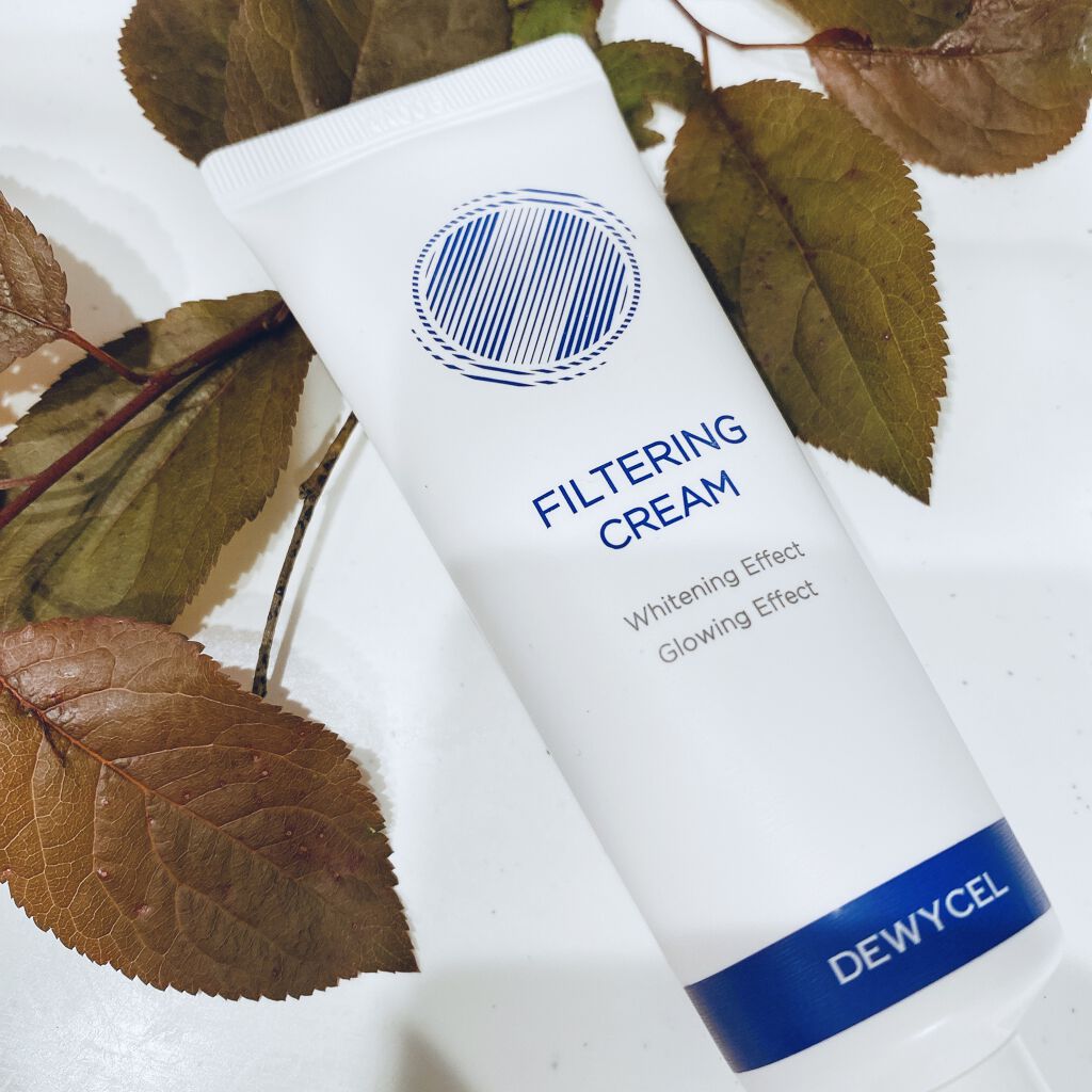 フィルタリングクリーム/DEWYCEL/日焼け止めクリームを使ったクチコミ（1枚目）