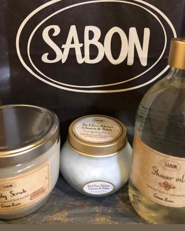  シャワーオイル グリーン・ローズ  500ml/SABON/ボディソープを使ったクチコミ（1枚目）