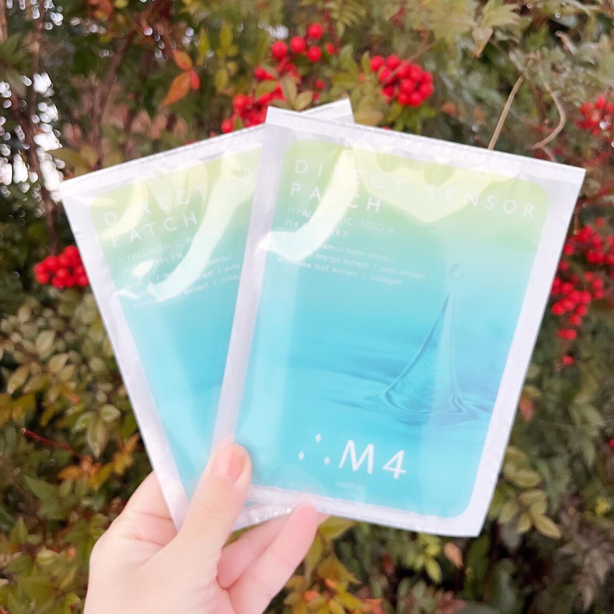 ダイレクトセンサーパッチ/∴M4/シートマスク・パックを使ったクチコミ(1枚目)