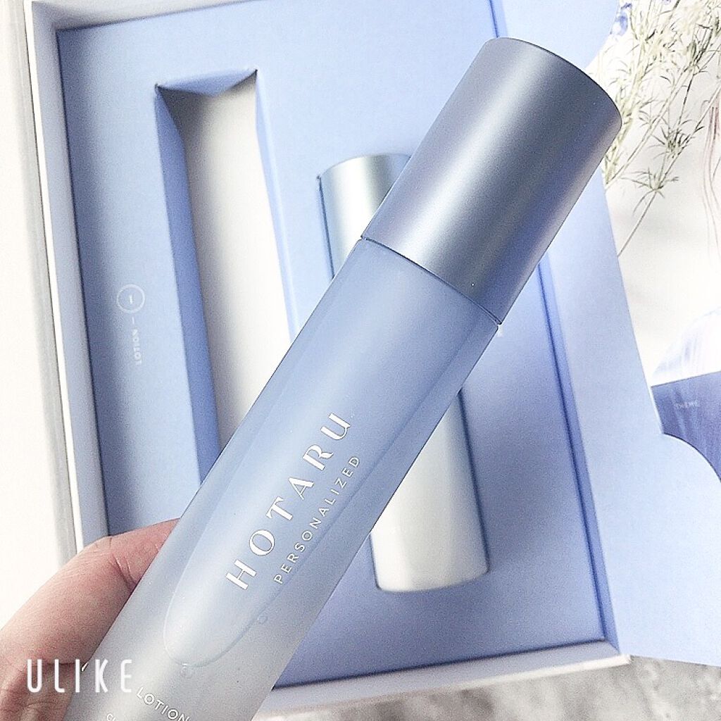  HOTARU PERSONALIZED LOTION／MOISTURIZER /HOTARU PERSONALIZED/スキンケアキットを使ったクチコミ（3枚目）