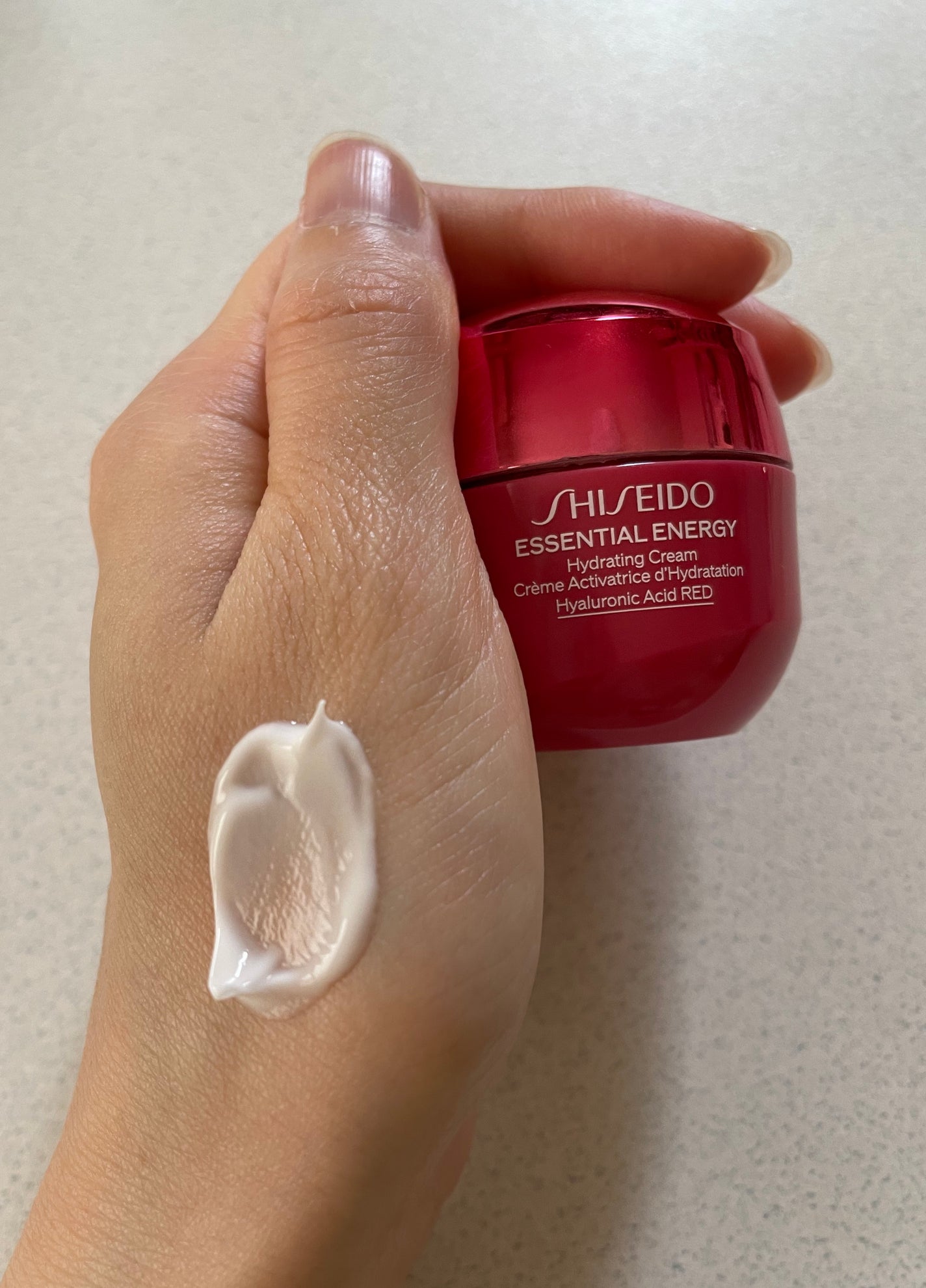 エッセンシャルイネルジャ ハイドレーティング クリーム/SHISEIDO/フェイスクリームを使ったクチコミ(3枚目)