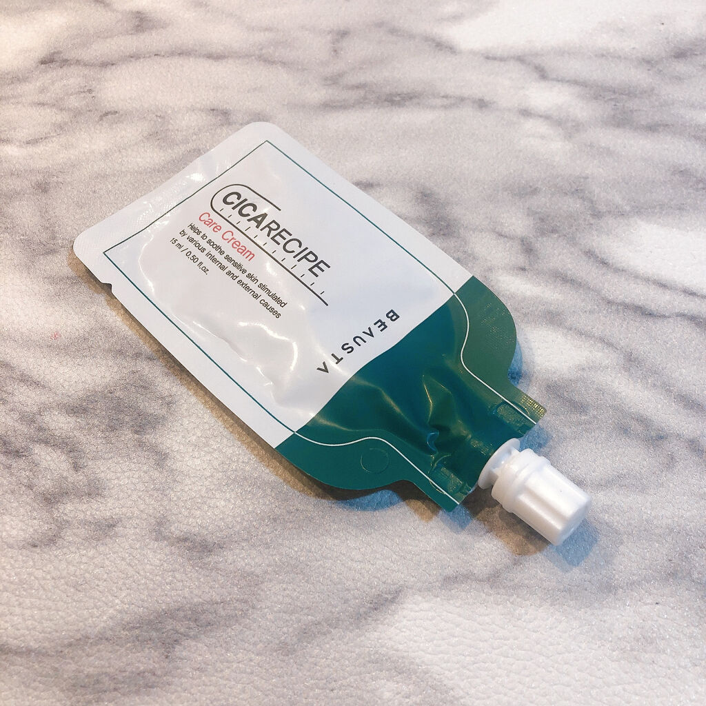 CICA ケアクリーム/BEAUSTA/フェイスクリームを使ったクチコミ（1枚目）
