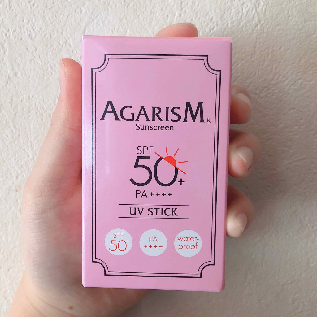 トーンアップUVスティック/AGARISM/日焼け止めスティックを使ったクチコミ（2枚目）