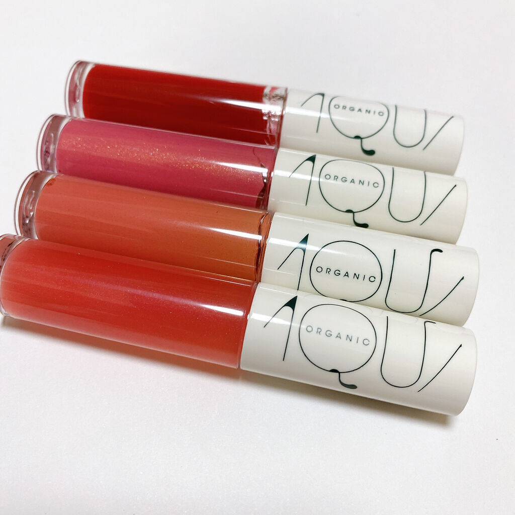 オーガニックシアーグロス/アクア・アクア/リップグロスを使ったクチコミ（1枚目）