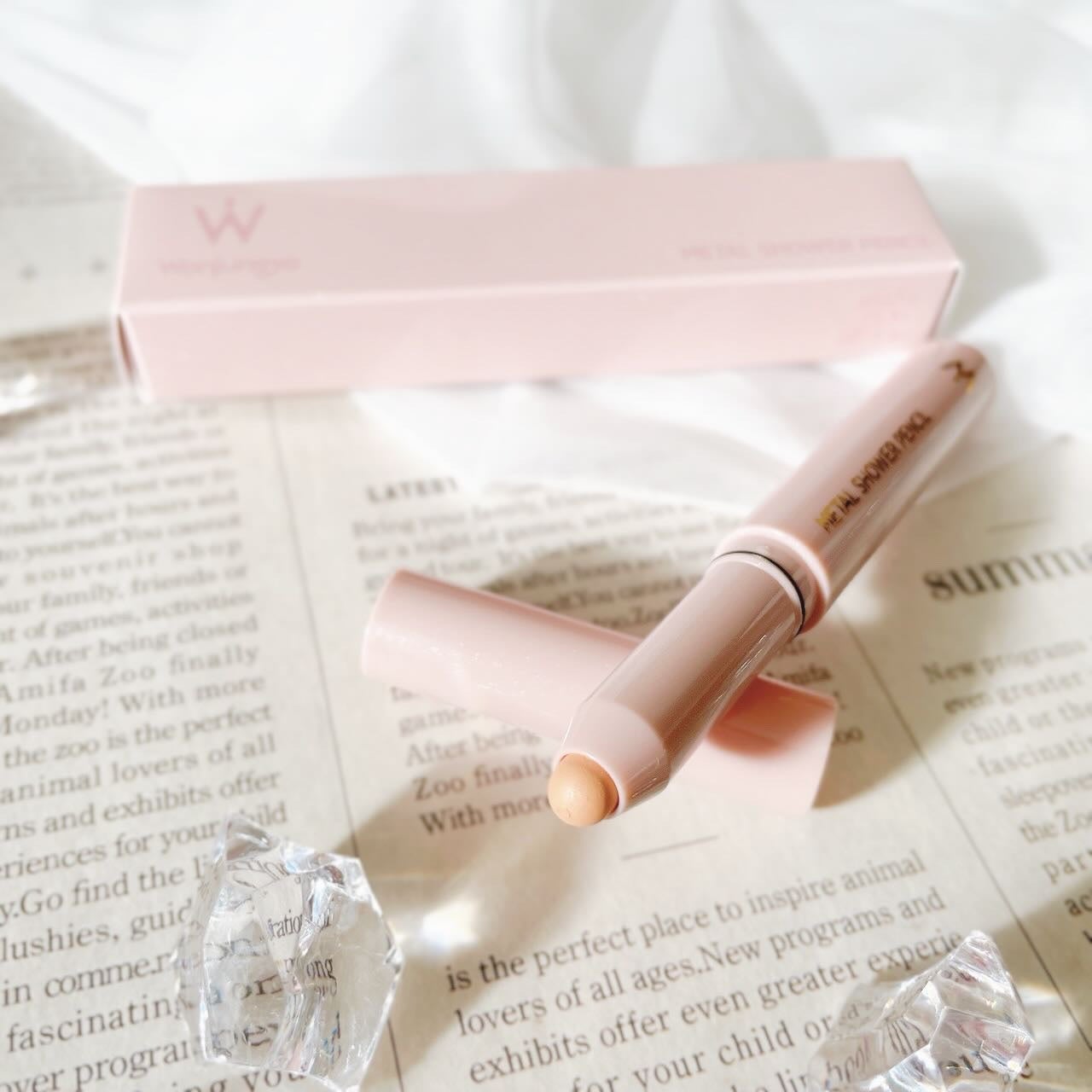 ウォンジョンヨ メタルシャワーペンシル/Wonjungyo/スティックアイシャドウを使ったクチコミ(2枚目)