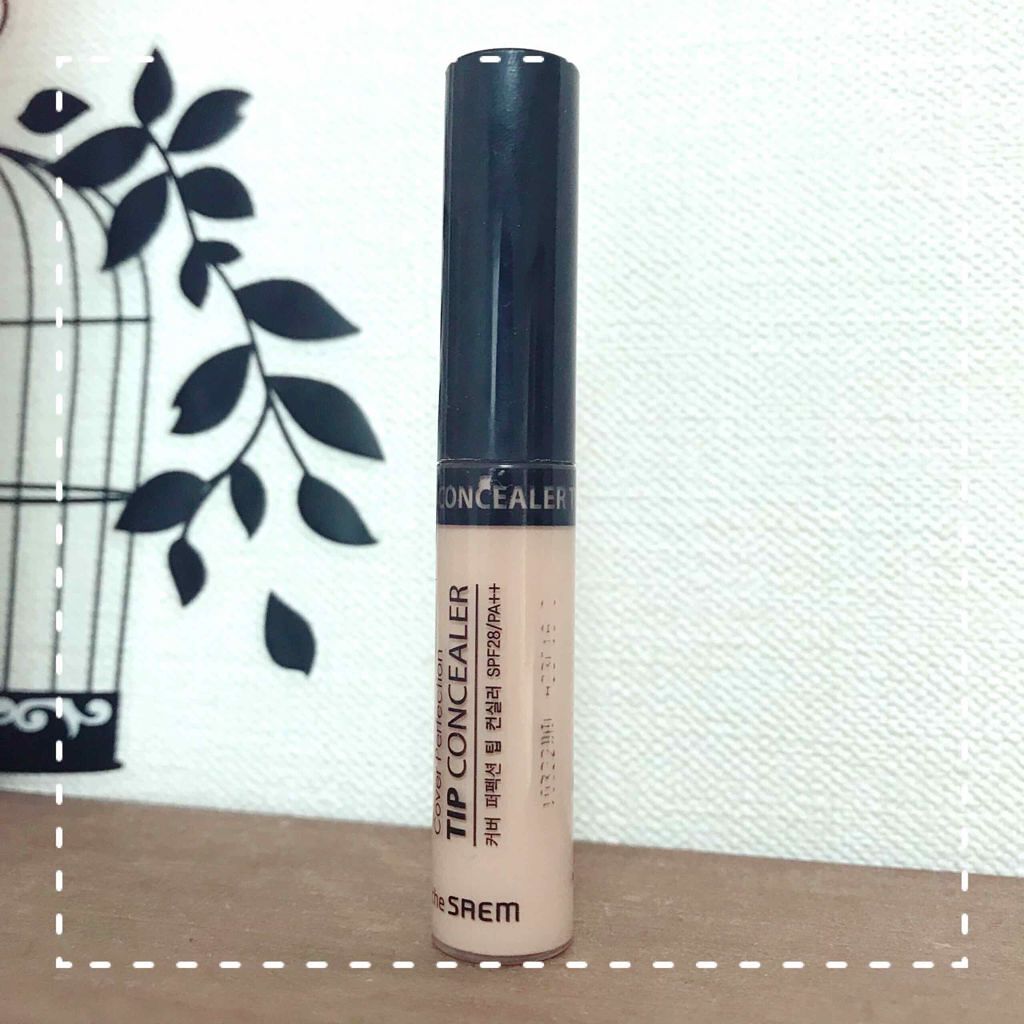 カバーパーフェクション チップコンシーラー/the SAEM/リキッドコンシーラーを使ったクチコミ（1枚目）