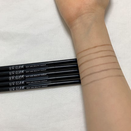 スリムスケッチアイブロウペンシル/U R GLAM/アイブロウペンシルを使ったクチコミ(9枚目)