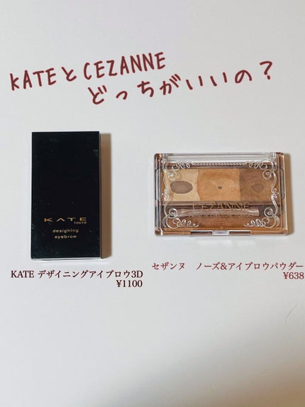ノーズ&アイブロウパウダー/CEZANNE/パウダーアイブロウを使ったクチコミ(1枚目)