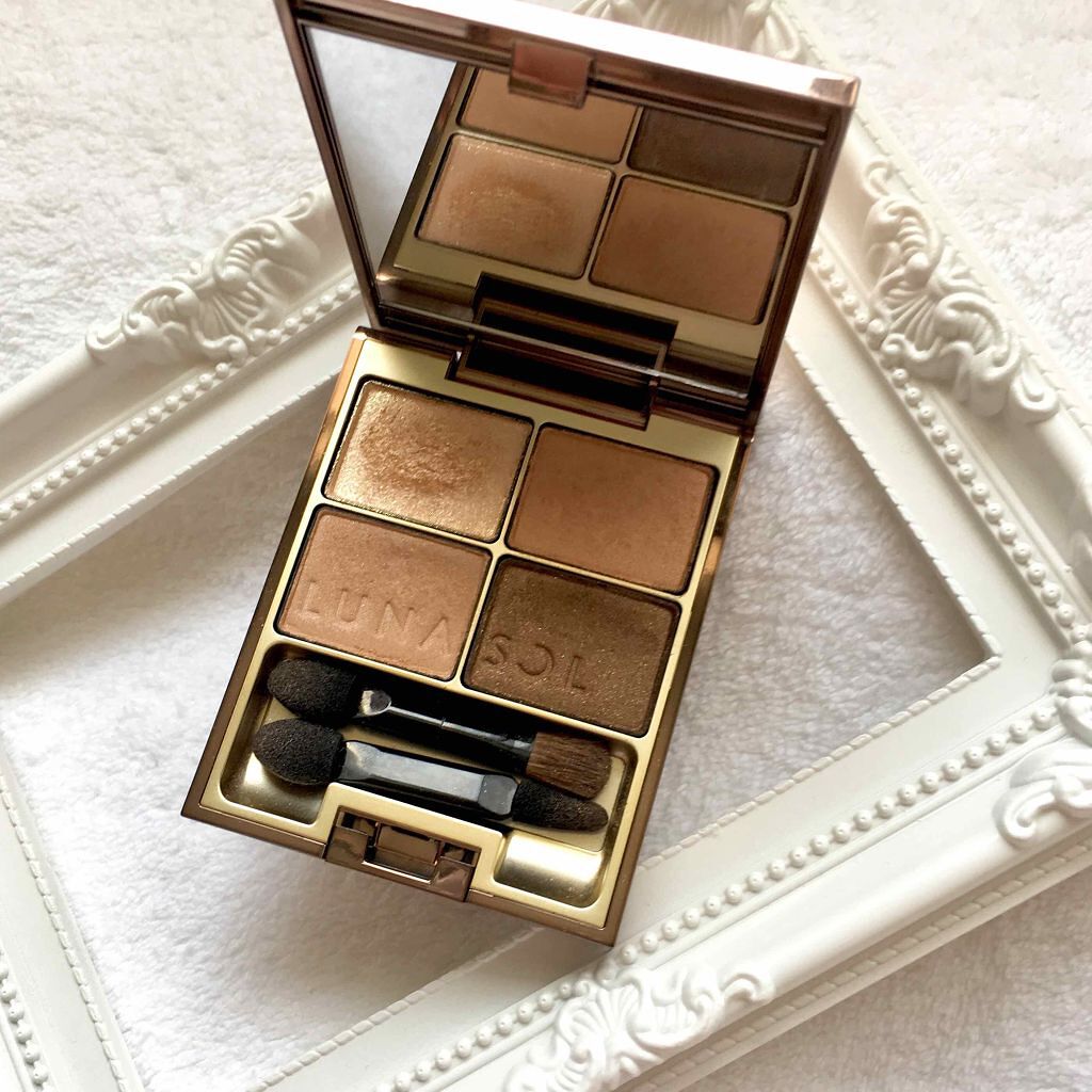 スキンモデリングアイズ/LUNASOL/アイシャドウパレットを使ったクチコミ(4枚目)