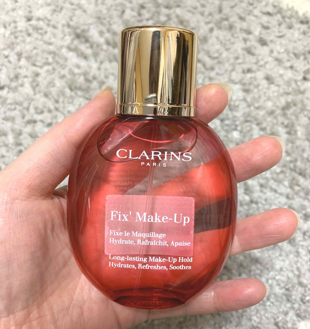 フィックス メイクアップ/CLARINS/ミスト状化粧水を使ったクチコミ(1枚目)