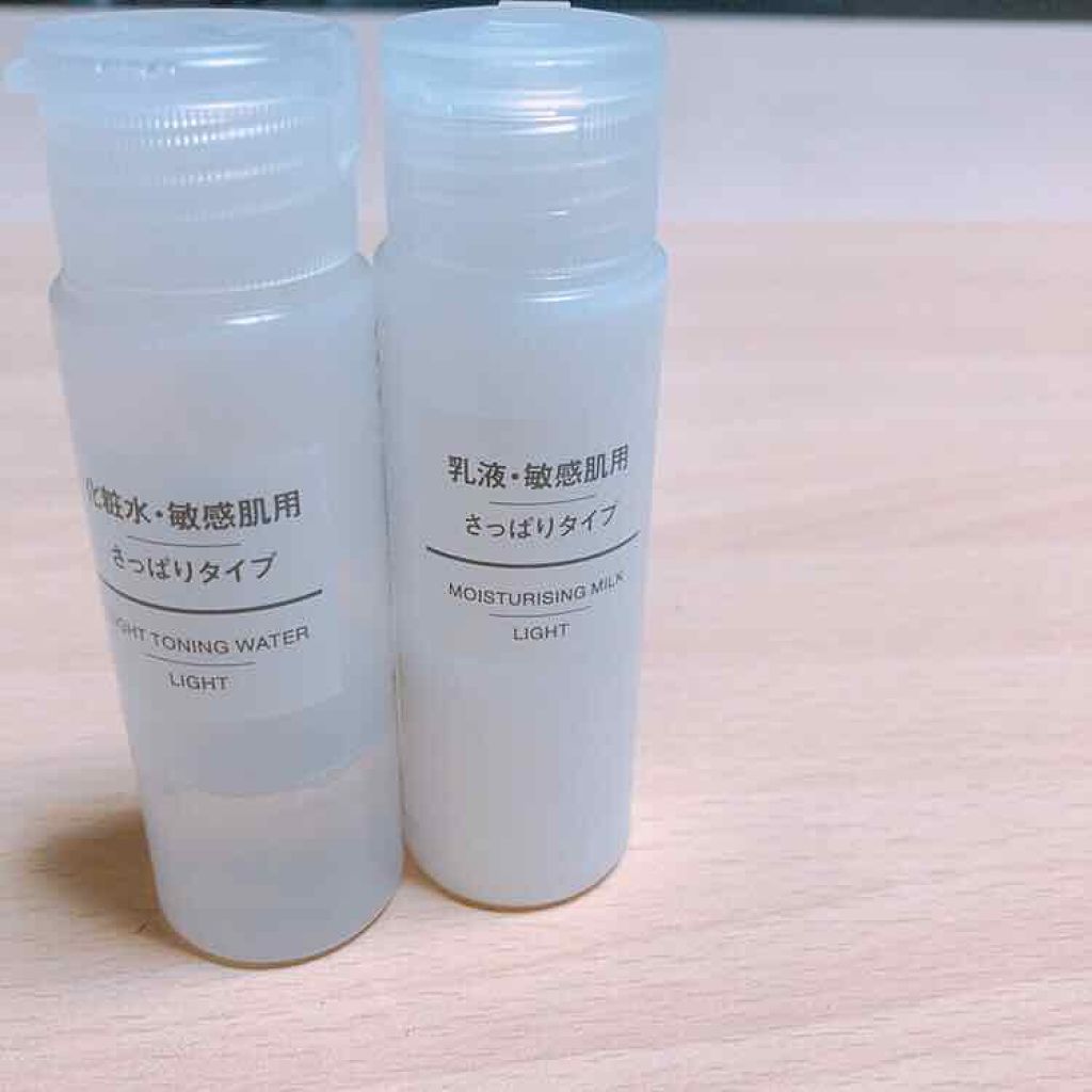 化粧水　敏感肌用　さっぱりタイプ/無印良品/化粧水を使ったクチコミ（1枚目）