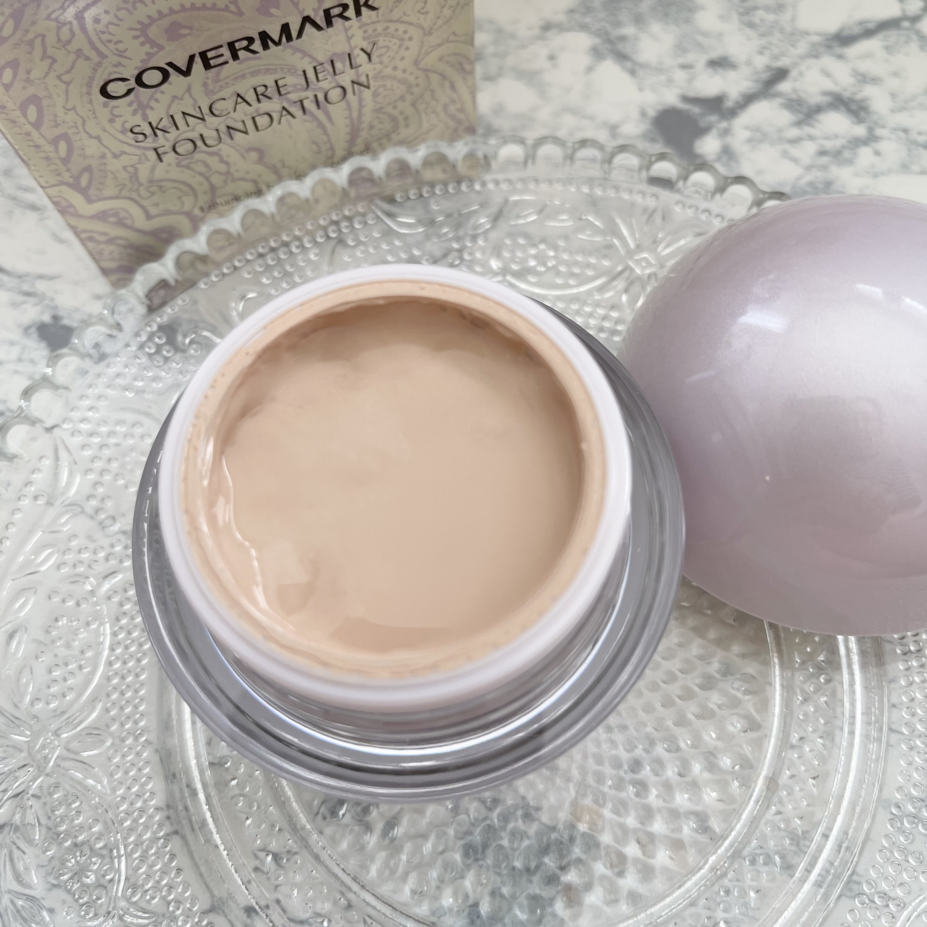 スキンケア ジェリーファンデーション 01/COVERMARK/その他ファンデーションを使ったクチコミ（3枚目）