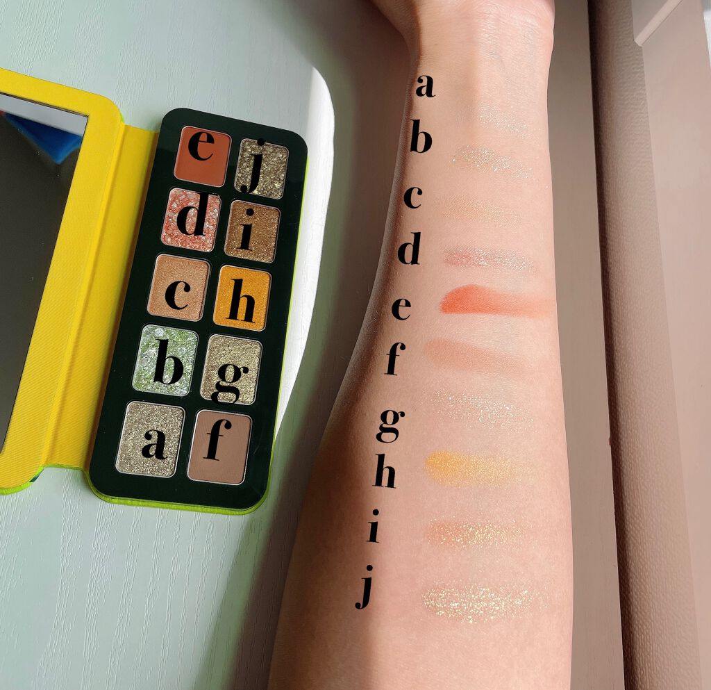 マッチャ ジェノワーズ アイ パレット /shu uemura/アイシャドウパレットを使ったクチコミ（3枚目）