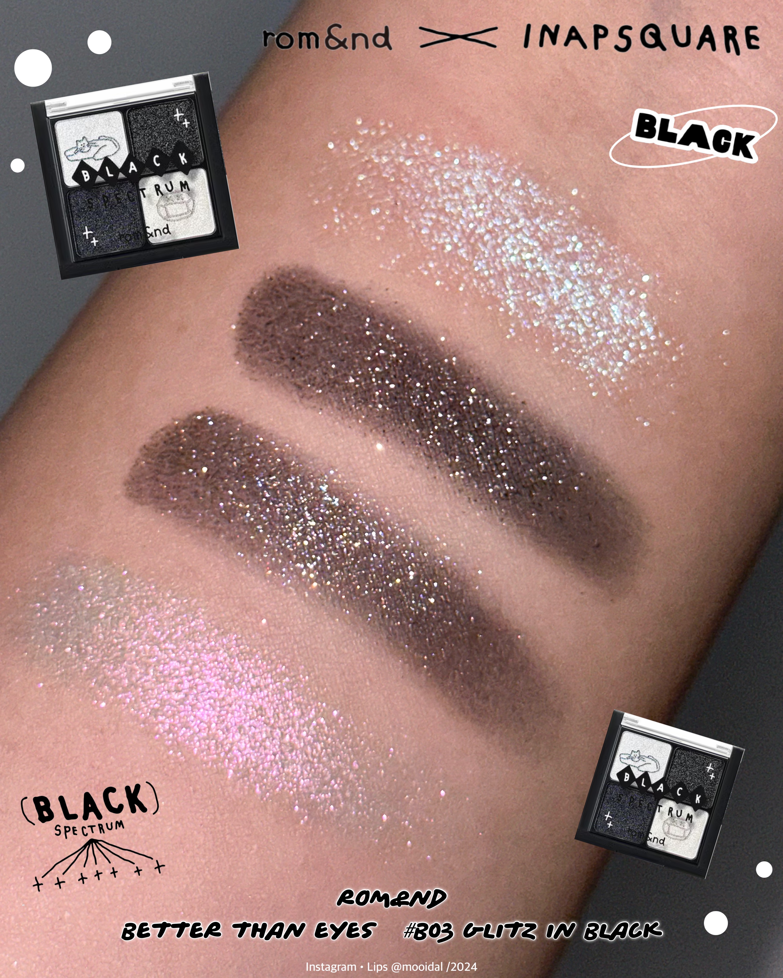 ベターザンアイズ/rom&nd/アイシャドウパレットを使ったクチコミ（1枚目）