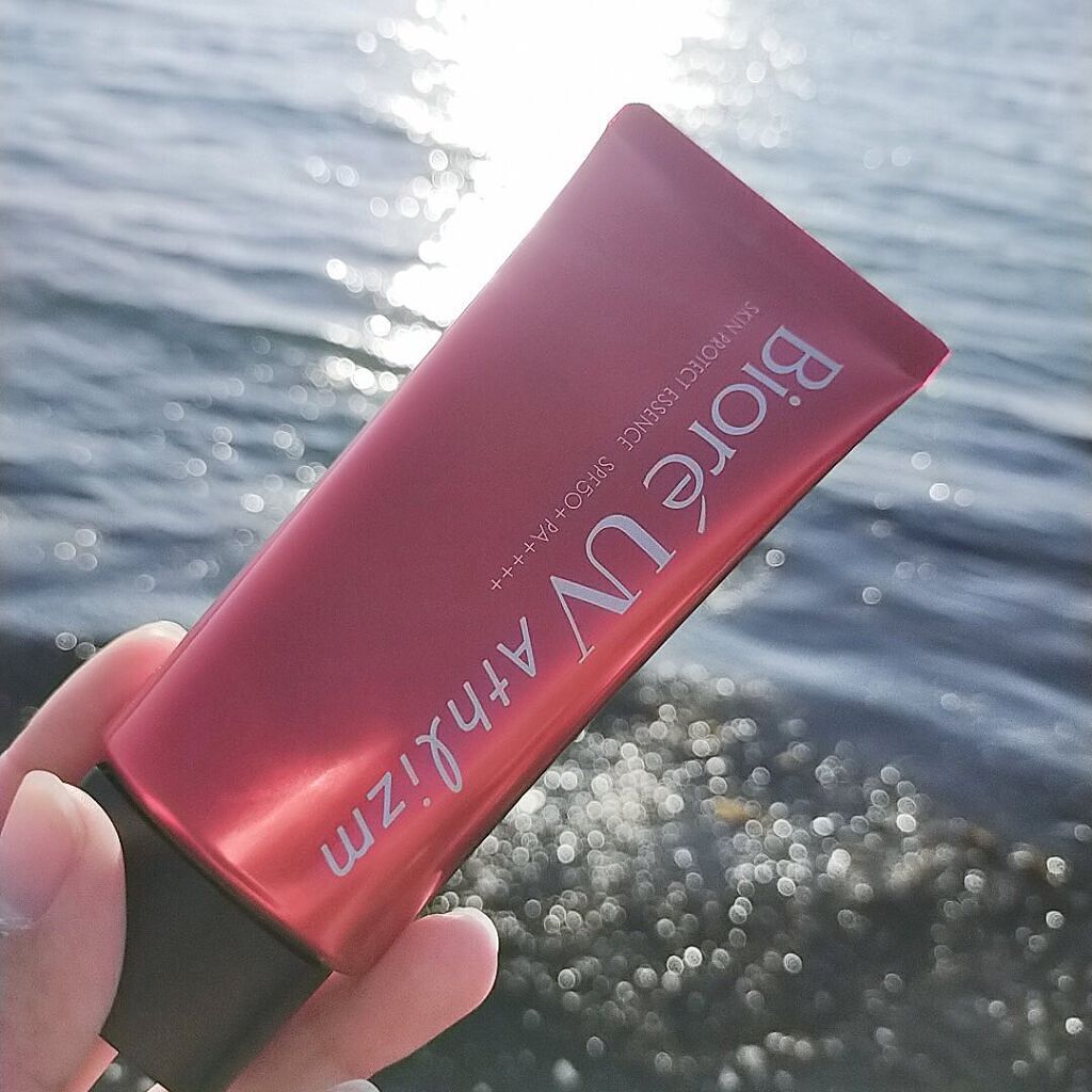 UV アスリズム スキンプロテクトエッセンス/ビオレ/日焼け止めローションを使ったクチコミ(4枚目)