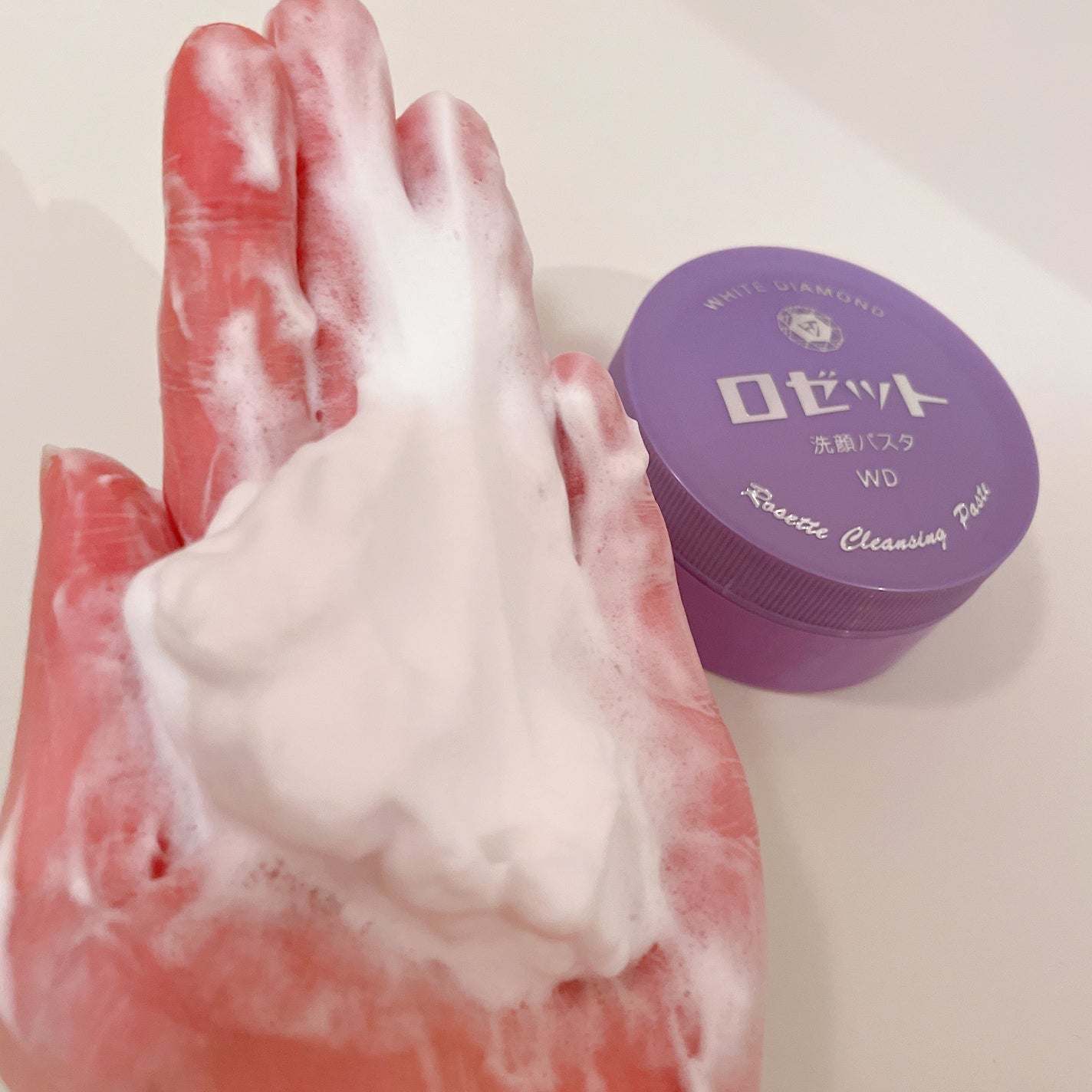 ロゼット洗顔パスタ ホワイトダイヤ/ロゼット/洗顔フォームを使ったクチコミ(4枚目)