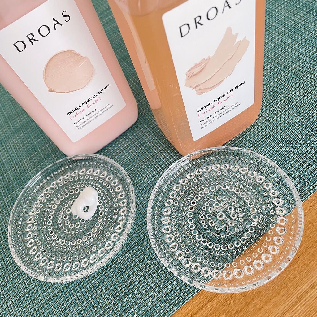 ダメージリペアシャンプー/トリートメント/DROAS/市販シャンプーを使ったクチコミ(6枚目)