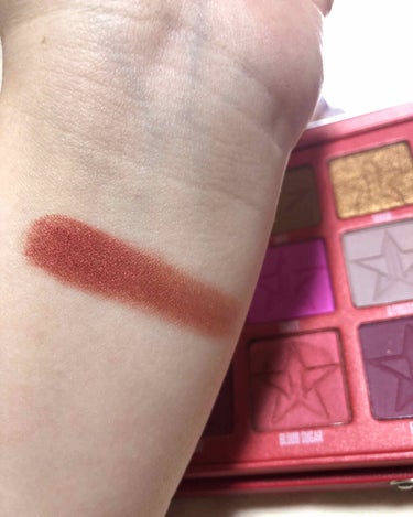 BLOOD SUGAR Eyeshadow Palette/Jeffree Star Cosmetics/アイシャドウパレットを使ったクチコミ（4枚目）